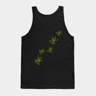 Frogs on the move - frog migration Tank Top